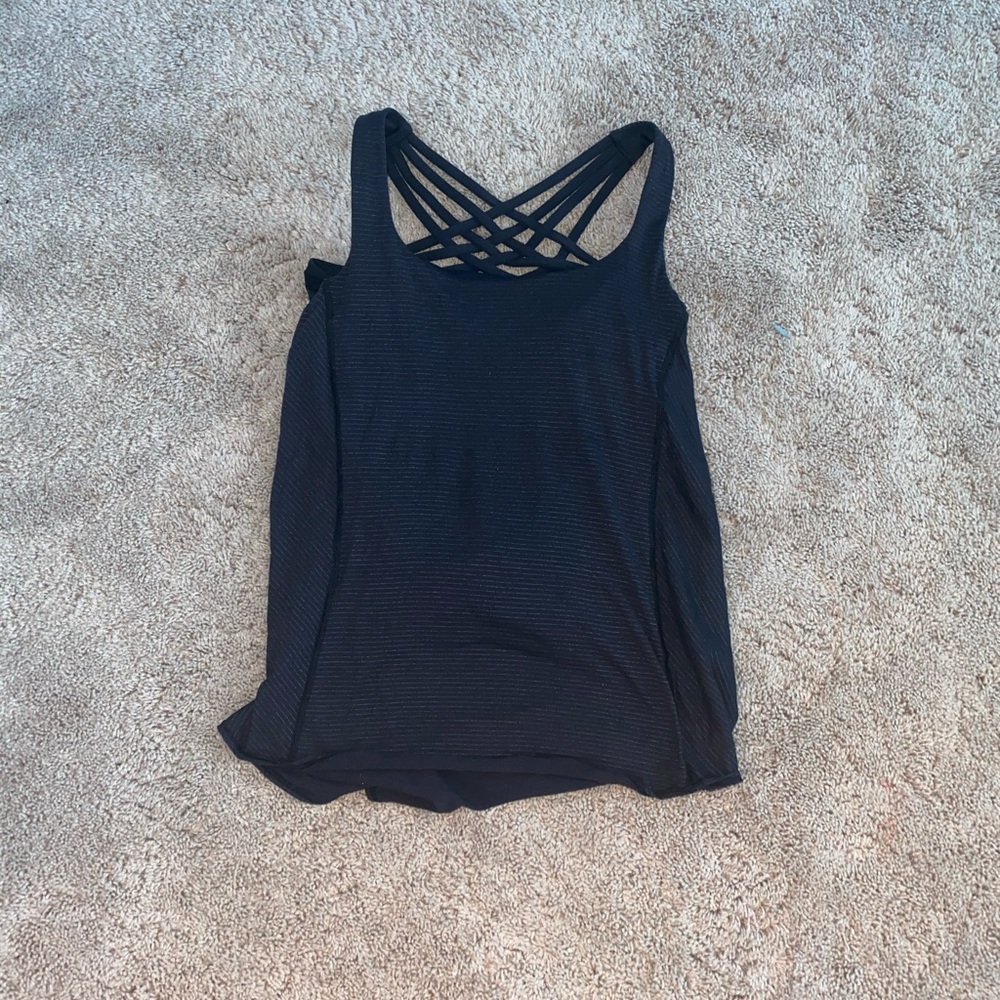 Lululemon Black Tank